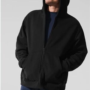 ALO Yoga Men's Renown Heavy Weight Full Zip Hoodie Size XL